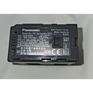 Panasonic VW-VBG6 Battery OEM CGA-E/625 5800 mAh Video Camera 100% Charge